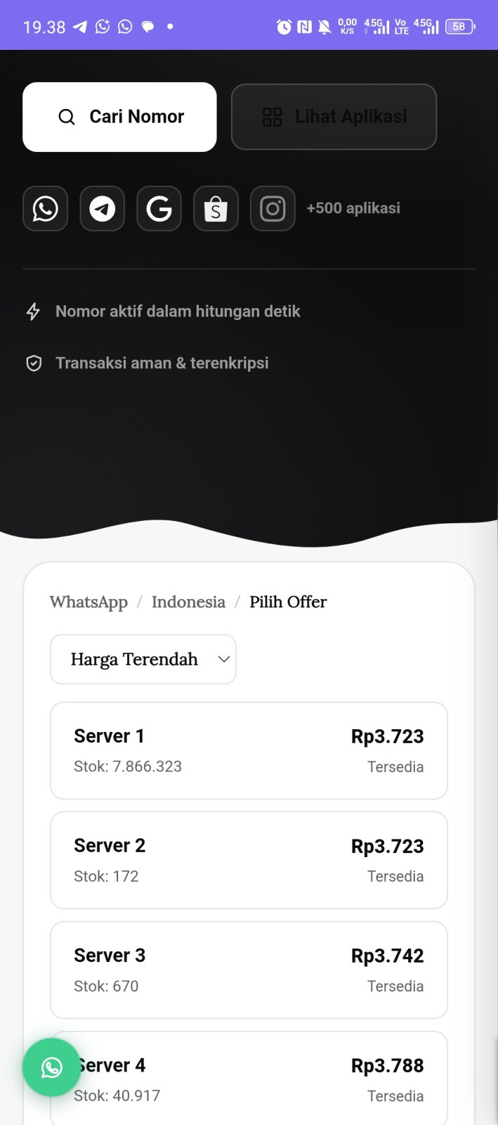 Screenshot 3 PERKASA HOSTING INDONESIA